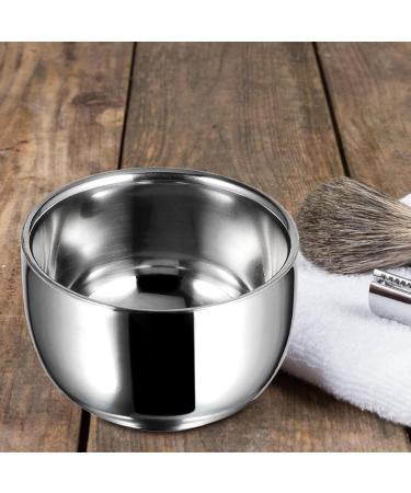 Colcolo Stainless Steel Shaving Bowl - Unbreakable Razor Cup for Men | Perfect Father's Day & Valentine's Day Gift - Buy Online on GoSupps.com