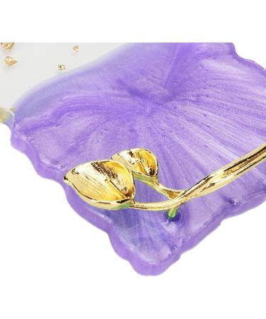  MAMJENNI Mixed color palette for nail art prevents nails from slipping semi-transparent gel (purple) - Buy Online on GoSupps.com