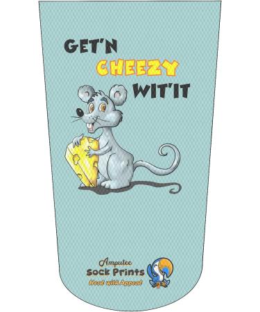 Getn Cheezy with it 3Ply Amputee Stump Sock - Comfortable and Durable - Buy Online on GoSupps.com