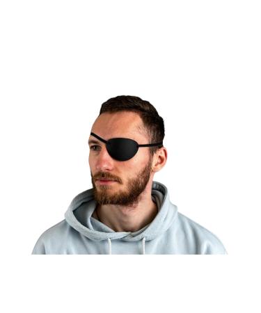 Buy Kydex Black Eye Patch - Unisex Slim Eye Patch for Men & Women | International Shipping Available - Buy Online on GoSupps.com