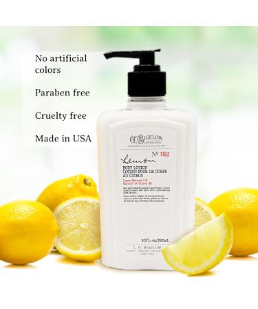 C.O. Bigelow Lemon Eau de Parfum No. 1999 3.4 fl oz. & Lemon Body Lotion No. 1162 10 fl oz. - Buy Online on GoSupps.com