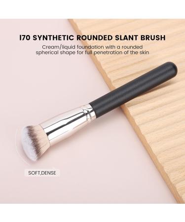 Premium Vegan Foundation Brush for Flawless Liquid Makeup - Ideal for Cream Powder and Contouring - Buy Online on GoSupps.com
