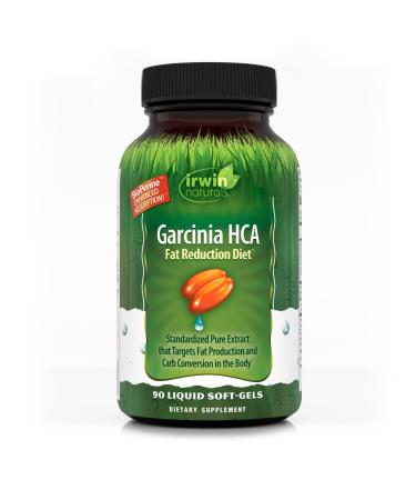 Irwin Naturals Garcinia Hca Fat Reduction Diet Supplement 90 Count