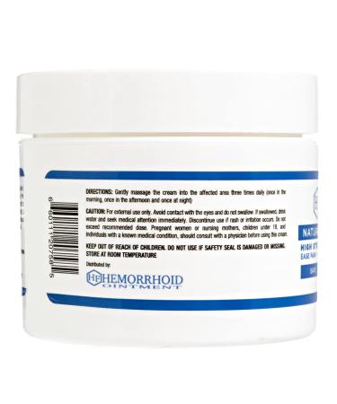 Hemfix Cream - USA Made Maximum Strength Fast Pain Relief for Damaged Skin Tissue - Reduce Swelling & Itching - 2oz - Buy Online on GoSupps.com