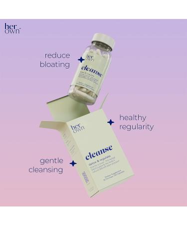 Ocean Algae Cleanse: Gentle Detox & Gut Support | Prebiotic/Probiotic Blend | Herbal Cleanse | 60 Capsules | Vegan & Gluten-Free - Buy Online on GoSupps.com