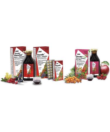 Floradix Tablets 84pk - Natural Iron Supplement for Energy and Vitality - Buy Online on GoSupps.com