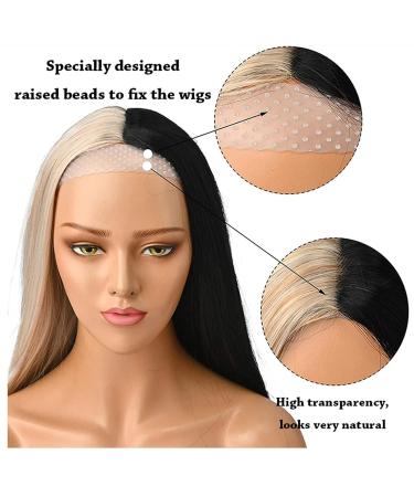 Buy Slipproof Silicone Wig Handle Chopping Strap - Adjustable Hair Band Gripper for Women & Girls - Light Brown & Dark Brown (2 Pack) - Buy Online on GoSupps.com