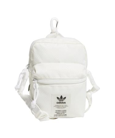 adidas Originals Festival Crossbody Bag, Non Dyed White, One Size One Size Non Dyed White