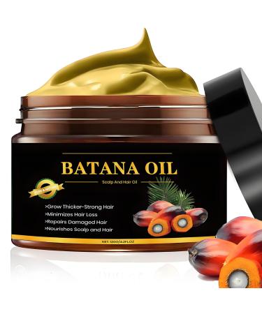 100% Raw Batana Oil for Hair Growth Organic Dr. Sebi Batana Oil from Honduras Unrefined Batana Oil Prevents Hair Loss Pure and Natural Hair Treatment for Curly Hair Enhances Hair Thickness