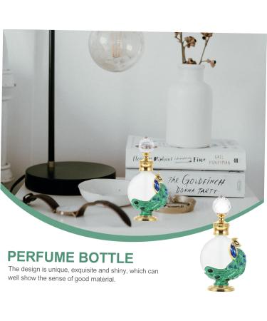 MAGICLULU Middle Eastern Perfume Bottle Portable Fragrance Bottle Home Perfume Bottle Bedroom Perfume Bottle Empty Perfume Bottle Living Room Perfume Bottle Empty Storage Bottle Empty Bottle 13x9x4cm Green - Buy Online on GoSupps.com