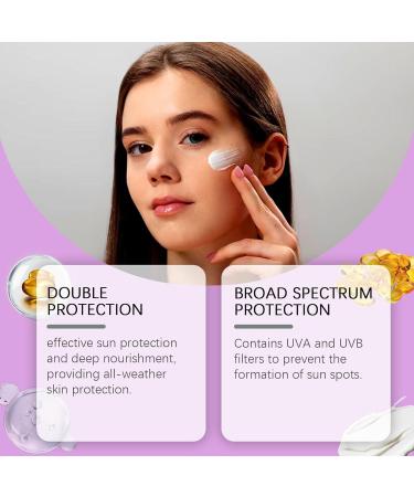 Sun Cream Index 100 Sun Cream Face Sun Cream 100 Spf Sun Cream Face and Body Protective Cream Spf100 High Protection Uva-Uvb Fast Absorption Non-greasy Sunscreen (2PC) - Buy Online on GoSupps.com
