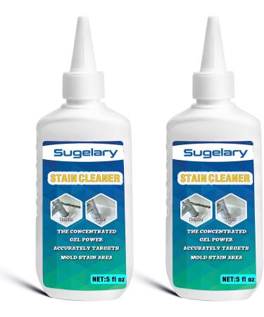 Sugelary Mold Remover Gel, Household Mold Cleaner for Washing Machine, Refrigerator Strips, Grout Cleaner Best for Home Sink, Kitchen, Showers (2Pack)