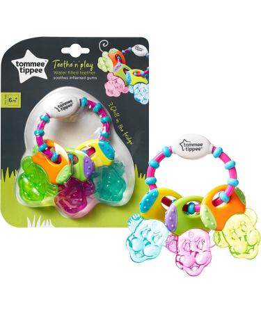 Tommee Tippee Teethe n Play Water Teether - Safe & Soothing Baby Teething Toy for International Shipping - Buy Online on GoSupps.com