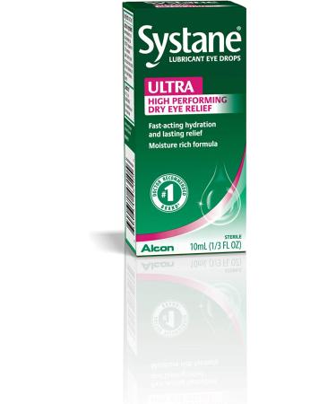 Systane Ultra Lubricant Eye Drops 0.33 Fl Oz - Fast-Acting Relief for Dry Eyes - Buy Online on GoSupps.com