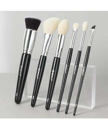 BEILI Makeup Brushes 6 Pieces Set of Vegan Makeup Brushes Powder Foundation Eye Shadow Mixing Concealer Set of Brushes for Creases Brushes for Eyebrow Liner - Buy Online on GoSupps.com