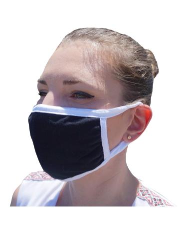 TFS Natural Cotton Copper and Silver Infused Face Mask - Our 100% Natural Cotton Dual Ion Copper and Silver Face Mask - Advanced Ion Infusion Technology - Single Mask