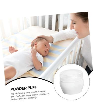 Buy 2 Sets Baby Powder Makeup Sponge Kit | Toddler Facial Sponges & Bath Puff | White PP Plastic | Perfect for Kids Makeup - Buy Online on GoSupps.com