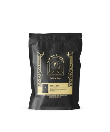Lucky Cuppa Original Blend - Medium Roast Arabica Coffee Beans - Whole Coffee Beans - Organic Coffee Gifts for Coffee Lovers - Coffee Beans 250g