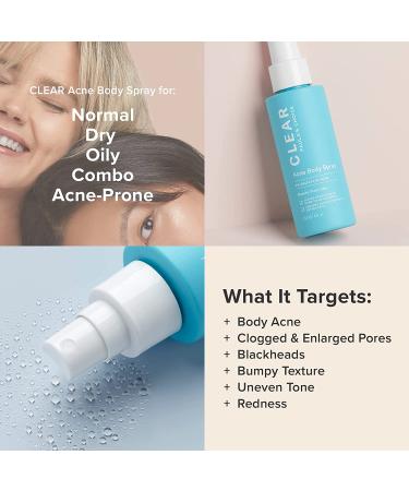Paula's Choice CLEAR Back and Body Acne Spray - 2% Salicylic Acid Treatment - 4 oz - Buy Online on GoSupps.com