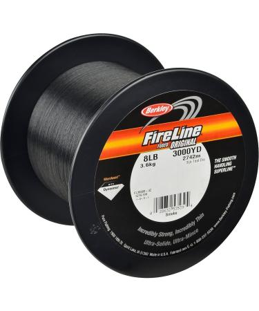 Berkley Fused Crystal Fireline 30/12 Lb 1500 Yd Smoke - High-Quality Fishing Line for Strength and Durability - Buy Online on GoSupps.com