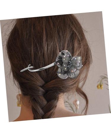 MAGICLULU Headgear Hair Clip Women's Barrette Hair Grip Hair Barrettes Tiara Curly Hair Ponytail Butterfly Hair Pin Hair Pins for Buns Barrettes for Hair up Hairpin Hair Ring Alloy - Buy Online on GoSupps.com