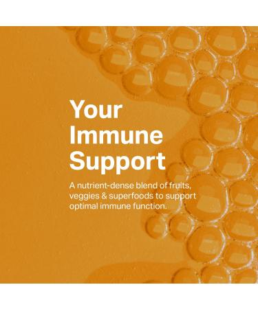 Proper The Oranges Nutrient-Dense Superfood Powder for Immune Support & Gut Health - Elderberry Vitamin C Zinc & Echinacea Supplement Complex Enhanced with Probiotic Digestive Blend 30 Servings - Buy Online on GoSupps.com