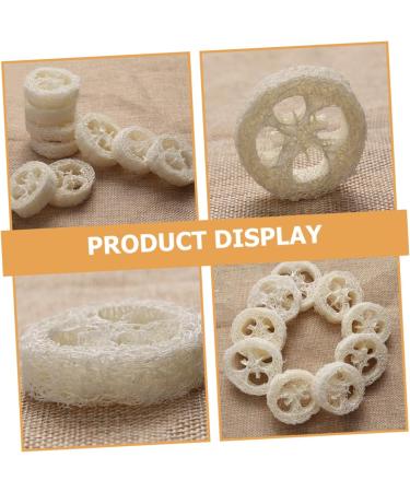 FOMIYES 20pcs Bath Loofah Set - Shower Loofah Pad Soap Holder & Body Scrubber - Perfect for Bathing & Body Washing - 6.00x6.00x1.20CM - Buy Online on GoSupps.com