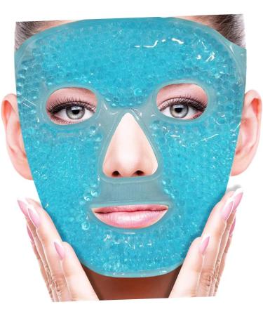 Angoily Anti-Swelling Eye Mask Set | Instant Relief for Swollen Eyes | Cool Gel Sleep Mask for Women | Travel-Friendly Ice Cream Bag - Buy Online on GoSupps.com
