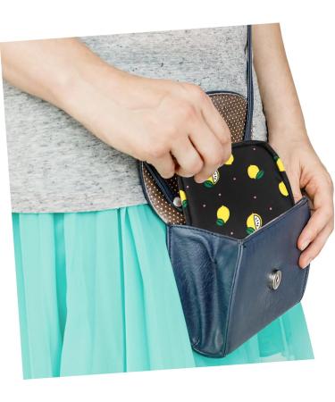 Exceart 2PC Feminine Pad Holder - Portable Sanitary Napkin Storage Bags for Women | Cotton Cloth Towel Organizer - Buy Online on GoSupps.com