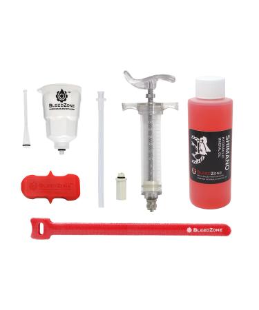 Bleed Kit for Shimano Road Gravel Brakes with Pro Syringe and 120ml Mineral Oil
