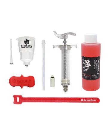 Bleed Kit for Shimano Road Gravel Brakes with Pro Syringe and 120ml Mineral Oil - Buy Online on GoSupps.com