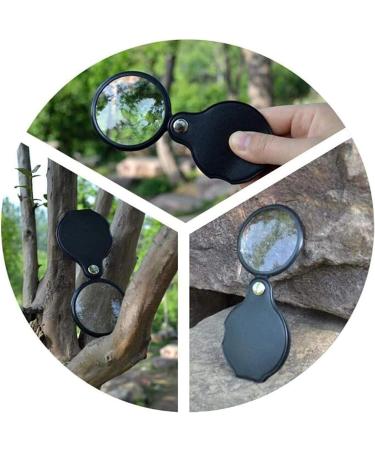 Folding 50Mm10X Hd Optical Glass Magnifier for Reading Crafts Repair Magnifier Lofty Ambition - Buy Online on GoSupps.com