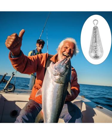 Fzyisw 720g Drop Shape Fishing Weight Kit - 36 pcs Lead Fishing Set for Outdoors - 5g to 40g Pear Lifting Weights - Buy Online on GoSupps.com