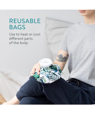 Navaris Cooling Bags & Hot Water Bottle Set - Warm & Cold Therapy - Ice Cream Bag Cooling Pillow & Compress - 2 Sizes Available - Buy Online on GoSupps.com