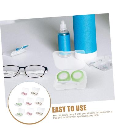 Solustre 32 STK Pink Contact Lens Container Set - Travel Accessories & Local Storage Case - Buy Online on GoSupps.com