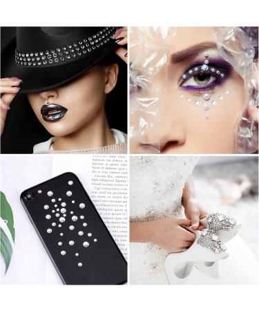 Buy 6 Sheets Self-Adhesive Face Gems - Rhinestones & Stickers for Makeup Halloween Party & Body Decor - Buy Online on GoSupps.com