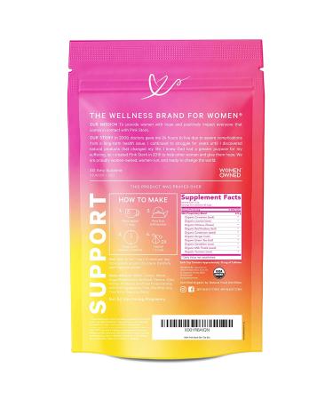 Pink Stork Slim Sweet Hibiscus Tea - 100% Organic Digestive Support with Green Tea - Women-Owned (30 Cups) - Buy Online on GoSupps.com