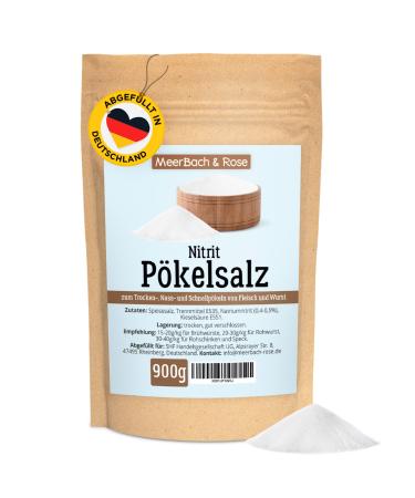 P kelsalz 900g Nitritp kelsalz NPS salt for the production of meat and sausage products fine cock salt with a sodium nitrite between 0.4- 0.5% 900.0 gram