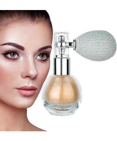 Highlighter Powder Spray | Highlighting Nourishing Spray with Glitter - Face Makeup Body Makeup Beauty Products for Shopping Dating Traveling Home Working Gathering Aezon 2# - Buy Online on GoSupps.com