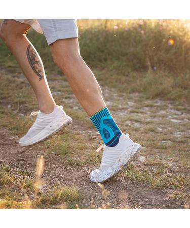 Bauerfeind Sports Achilles Support | Relieves Achilles Pain While Running & Jumping | All Black X-Small - Buy Now - Buy Online on GoSupps.com