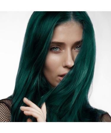 Splat Rebellious Colors 30 Wash Hair Color Kit Midnight Jade 6 Oz - Buy Online on GoSupps.com
