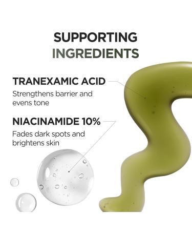 P.CALM Spot Correcting Serum 9 Types of Seaweed Extract & Niacinamide for Blemish Care Skin Barrier Strengthening and Even Skin Tone Korean Seaweed Serum (30ml / 1.01 fl.oz) - Buy Online on GoSupps.com