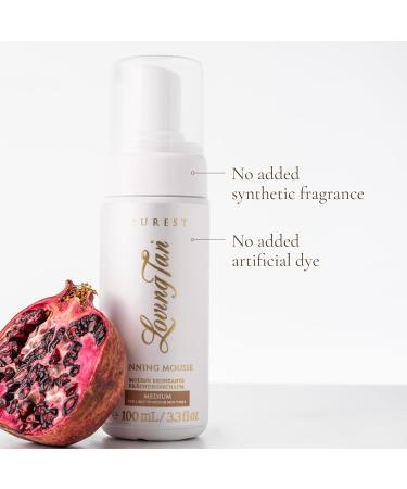 Loving Tan Purest Tanning Mousse - Medium | 97% Organic Sunless Tanner | 5+ Applications | Cruelty-Free & Vegan | 3.3 Fl Oz - Buy Online on GoSupps.com