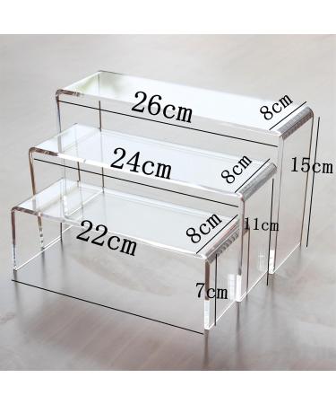 Waoceo Acrylic Glasses Stand - Transparent U-Form Display Rack for Sunglasses & Toy Displays | Ideal Decorative Placement Racks for Windows - Buy Online on GoSupps.com
