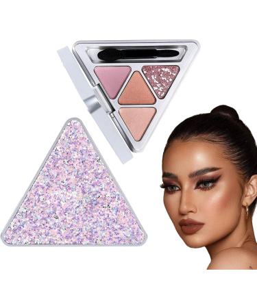  bellv eyeshadow palette for women 4 colors eyeshadow palette eye makeup palette glitter eye shadow palette colorful eyeshadow palette waterproof makeup palette highly pigmented makeup palette - Buy Online on GoSupps.com