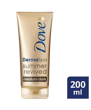 Dove Derma Spa Summer Revived Body Lotion 200ml - Medium to Dark Skin - Buy Online on GoSupps.com