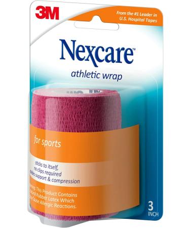3M Nexcare Active Line Athletic Tape (Red) - 5 Yards | Best Quality Sports Tape for Injury Support - Fast International Shipping - Buy Online on GoSupps.com