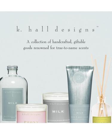 K. Hall Designs Coconut Vanilla Hand Soap | Natural Plant-Based Liquid Soap for Kitchen & Bathroom | 12 fl oz - Buy Online on GoSupps.com