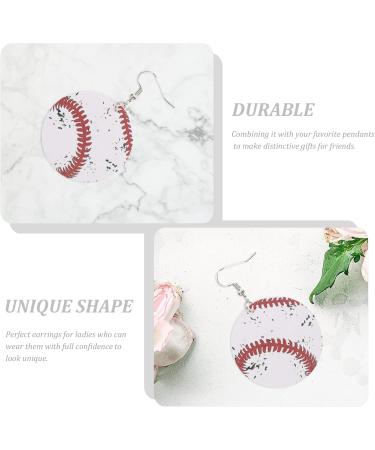 15 Pairs baseball earrings dangle earrings womens gifts earrings for women orrous sports balls earrings statement earrings for women ear jewelries Fashion lovers basketball leather - Buy Online on GoSupps.com