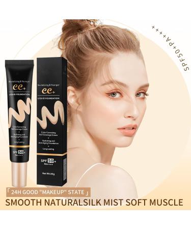 HOUSN CC Cremes liquid foundation covering imperfections sustainable nude makeup hydrating CC cream concealer antistage and antiredness semisized finish 30 g - Buy Online on GoSupps.com